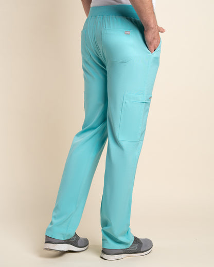 PANTALÓN HOMBRE SPORT STRETCH TURQUESA