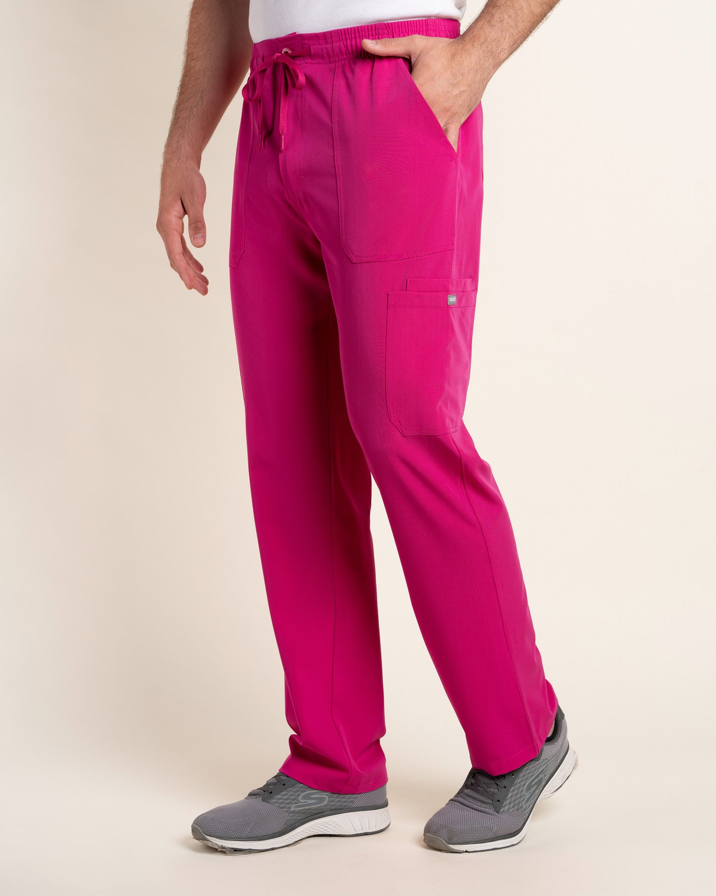 PANTALÓN HOMBRE COMFORT FUCSIA