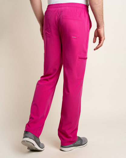 PANTALÓN HOMBRE COMFORT FUCSIA