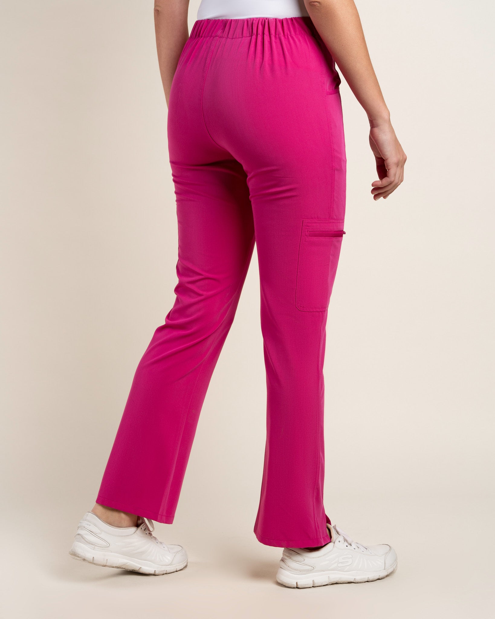 Pantalon rosa fucsia discount mujer