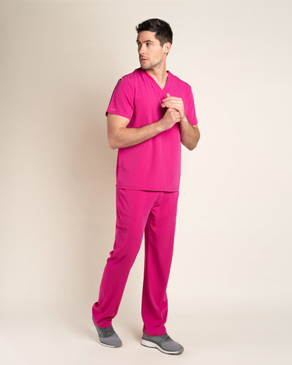 PANTALÓN HOMBRE COMFORT FUCSIA