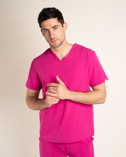 TOP HOMBRE COMFORT FUCSIA