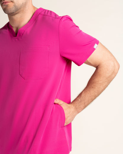 TOP HOMBRE COMFORT FUCSIA