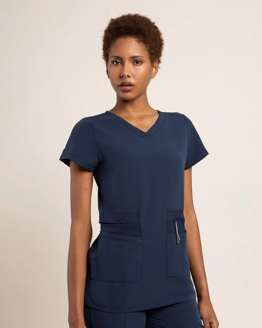 TOP MUJER ADVANCE MARINO