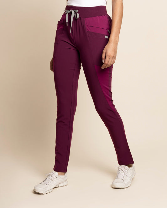 PANTALÓN MUJER ADVANCE BURDEO