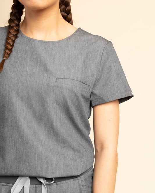 TOP MUJER ACTIVE COOL GREY