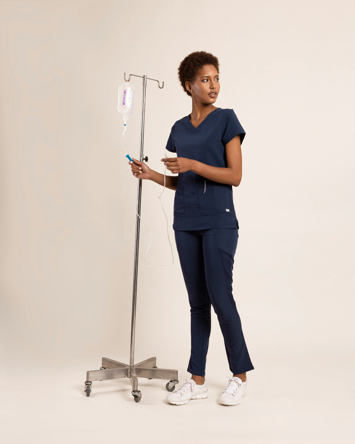 TOP MUJER ADVANCE MARINO