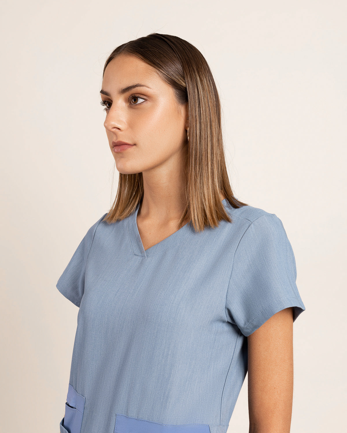 TOP MUJER ADVANCE SKY BLUE