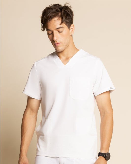 TOP HOMBRE COMFORT BLANCO