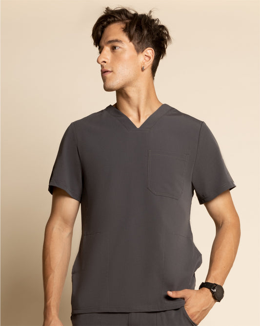 TOP HOMBRE COMFORT GRIS