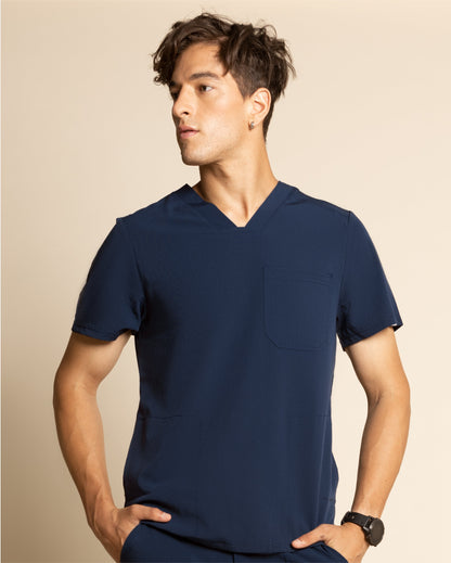 TOP HOMBRE COMFORT AZUL MARINO