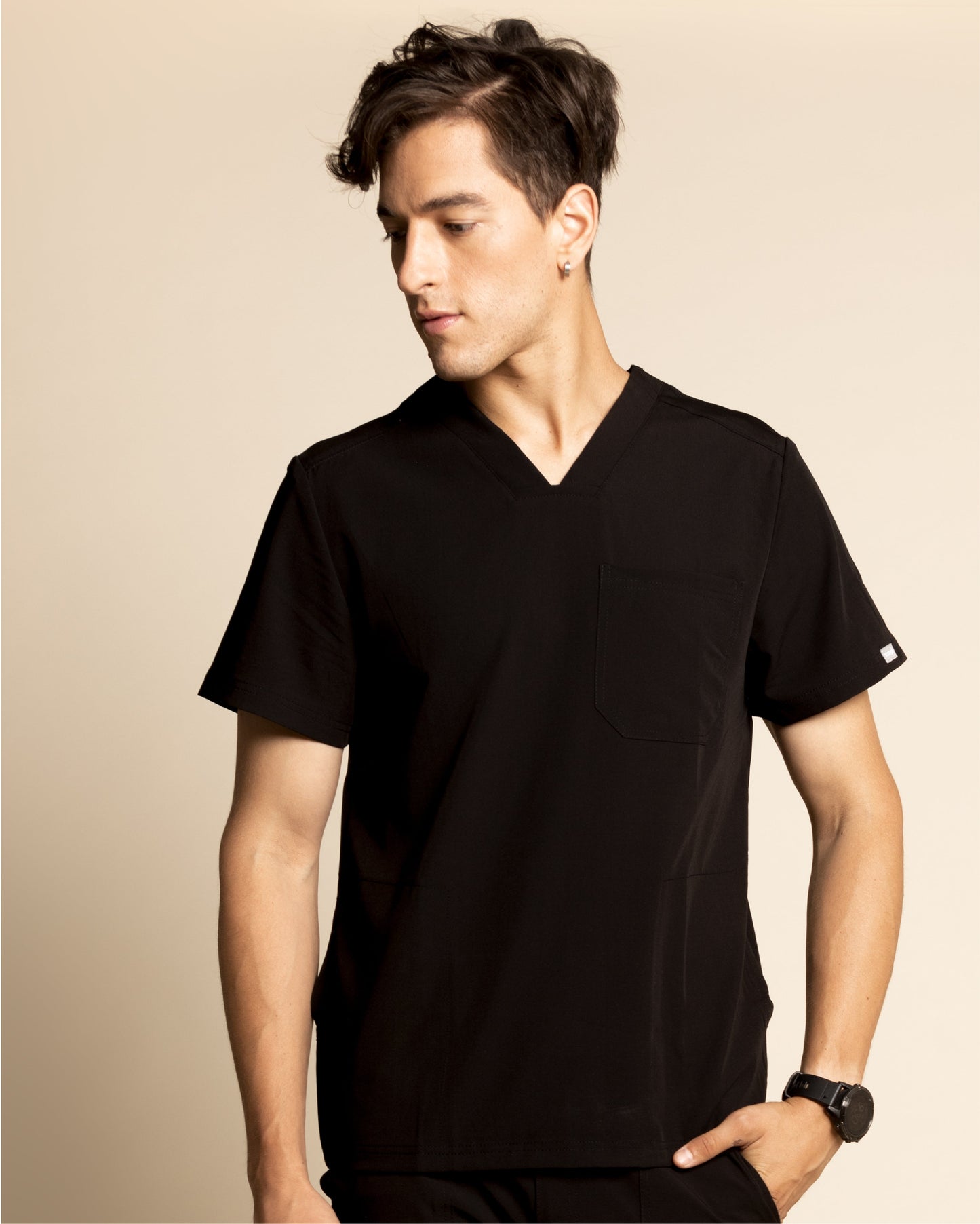 TOP HOMBRE COMFORT NEGRO