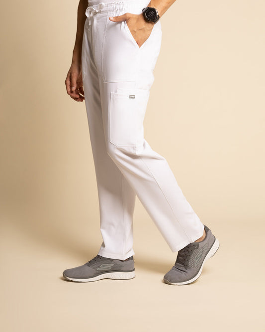 PANTALON HOMBRE COMFORT BLANCO