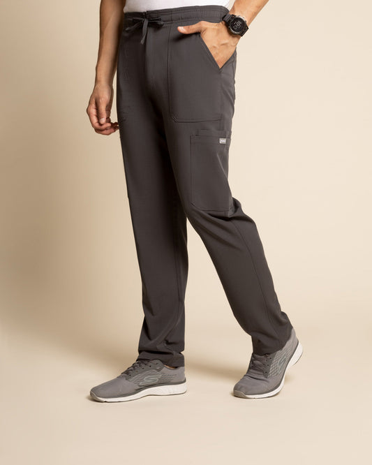 PANTALON HOMBRE COMFORT GRIS