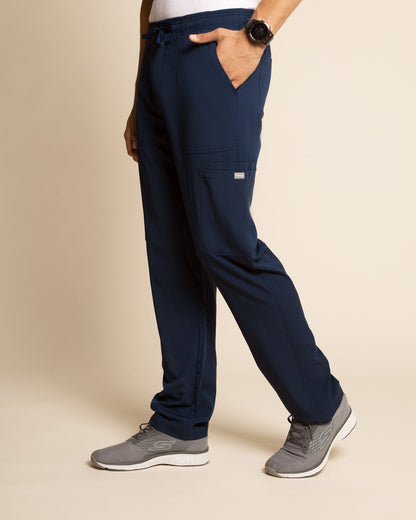 PANTALON HOMBRE COMFORT AZUL MARINO