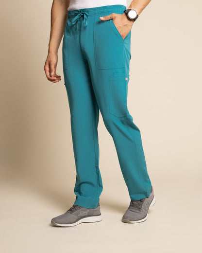 PANTALON HOMBRE COMFORT TEAL BLUE