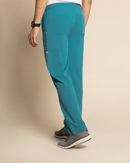 PANTALON HOMBRE COMFORT TEAL BLUE