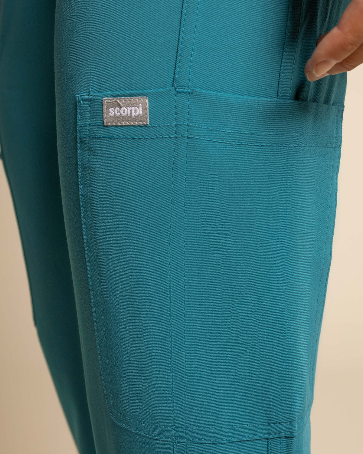 PANTALON MUJER COMFORT TEAL BLUE