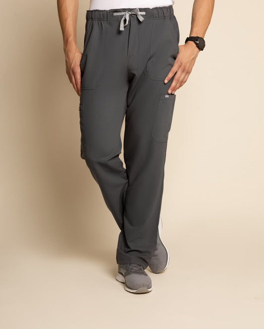 PANTALON HOMBRE DROP FENCE GRIS