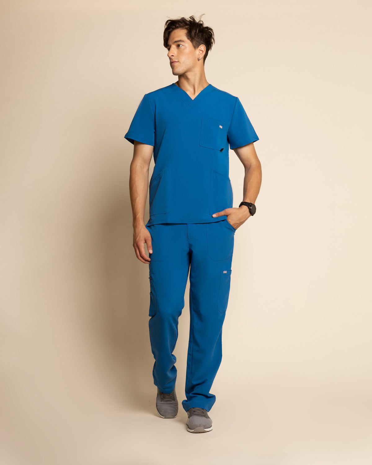 PANTALON HOMBRE DROP FENCE AZUL REY