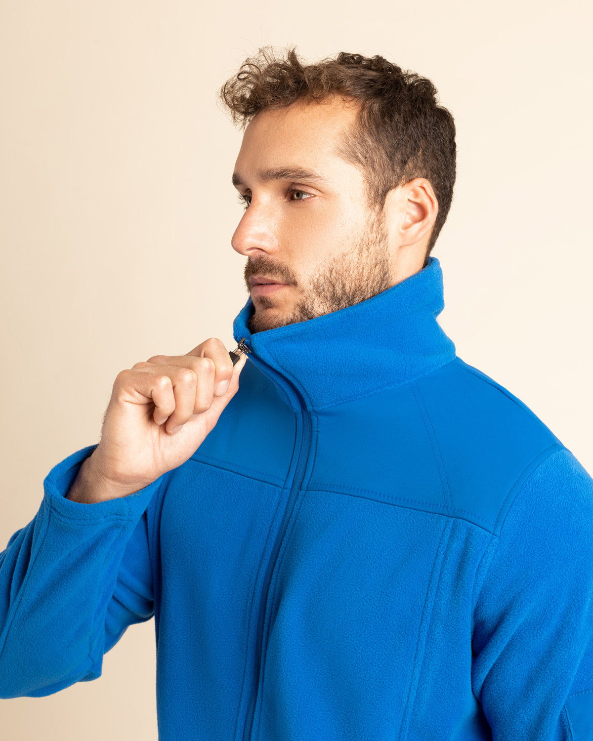 POLAR MICROFLEECE HOMBRE AZUL REY