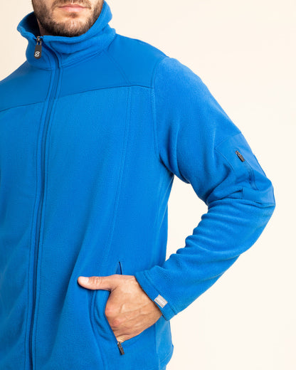 POLAR MICROFLEECE HOMBRE AZUL REY