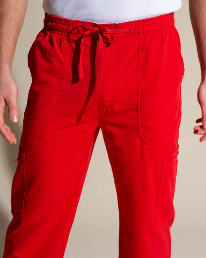 PANTALON HOMBRE COMFORT ROJO