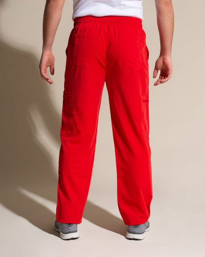 PANTALON HOMBRE COMFORT ROJO