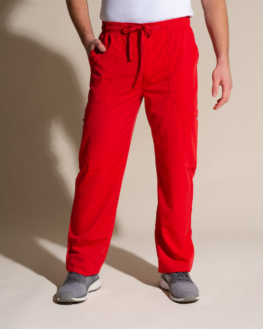 PANTALON HOMBRE COMFORT ROJO