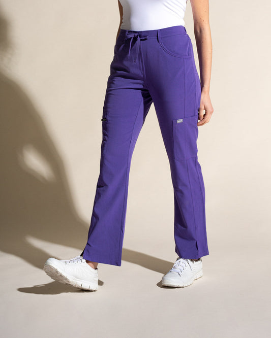 PANTALON MUJER COMFORT MORADO