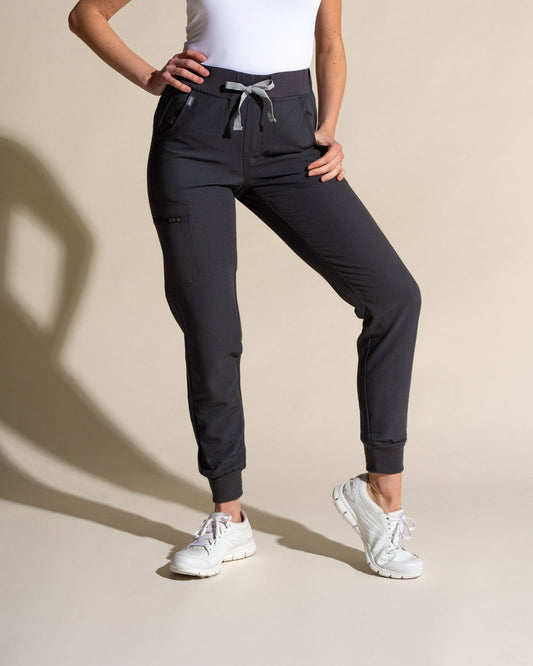 PANTALON JOGGER MUJER GRIS