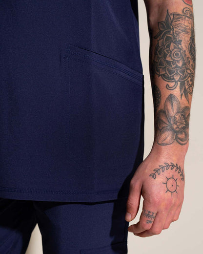 TOP HOMBRE SPORT STRETCH MARINO