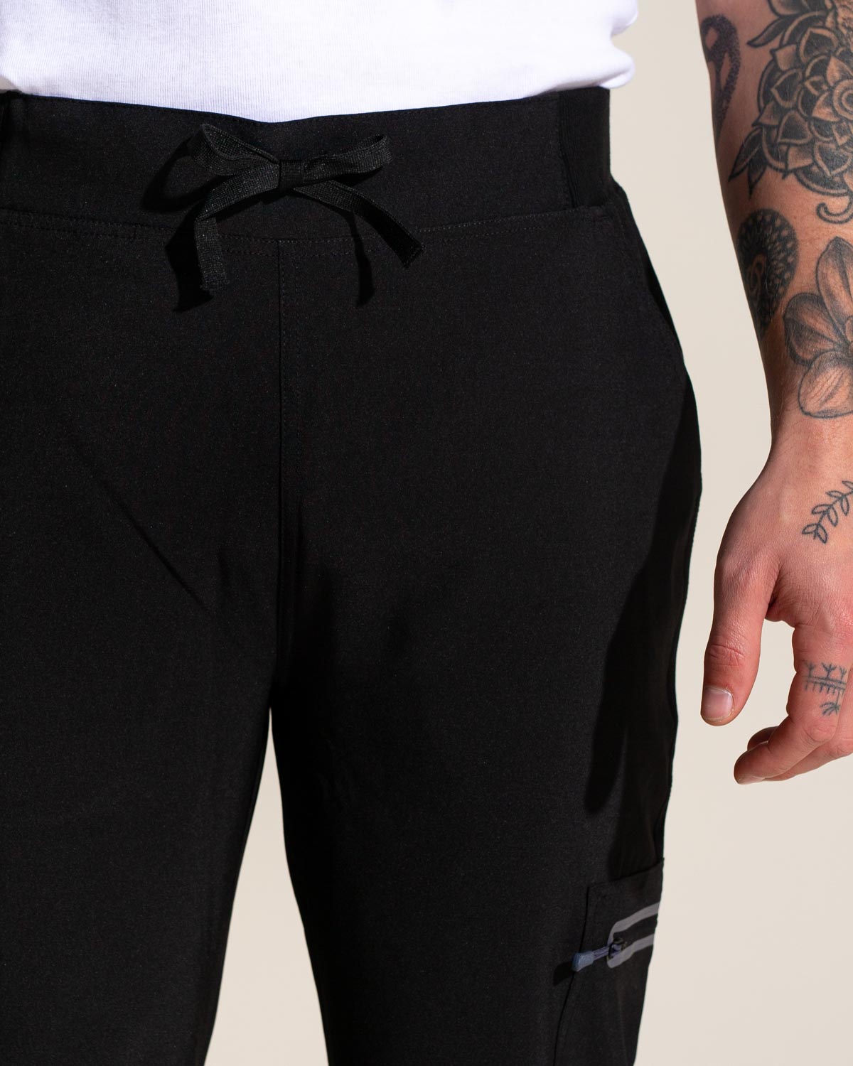 PANTALON HOMBRE SPORT STRETCH NEGRO