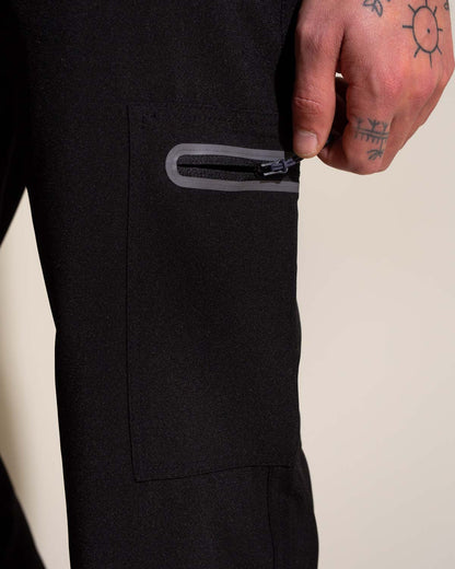 PANTALON HOMBRE SPORT STRETCH NEGRO