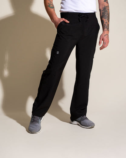 PANTALON HOMBRE SPORT STRETCH NEGRO