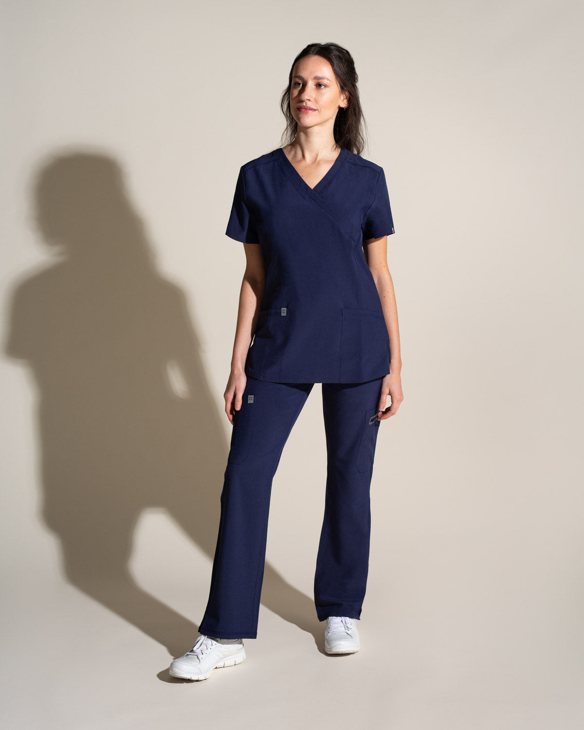TOP MUJER SPORT STRETCH MARINO