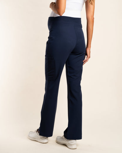 PANTALÓN MUJER MOM'S MARINO