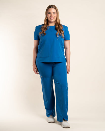 PANTALÓN MUJER CURVE AZUL REY