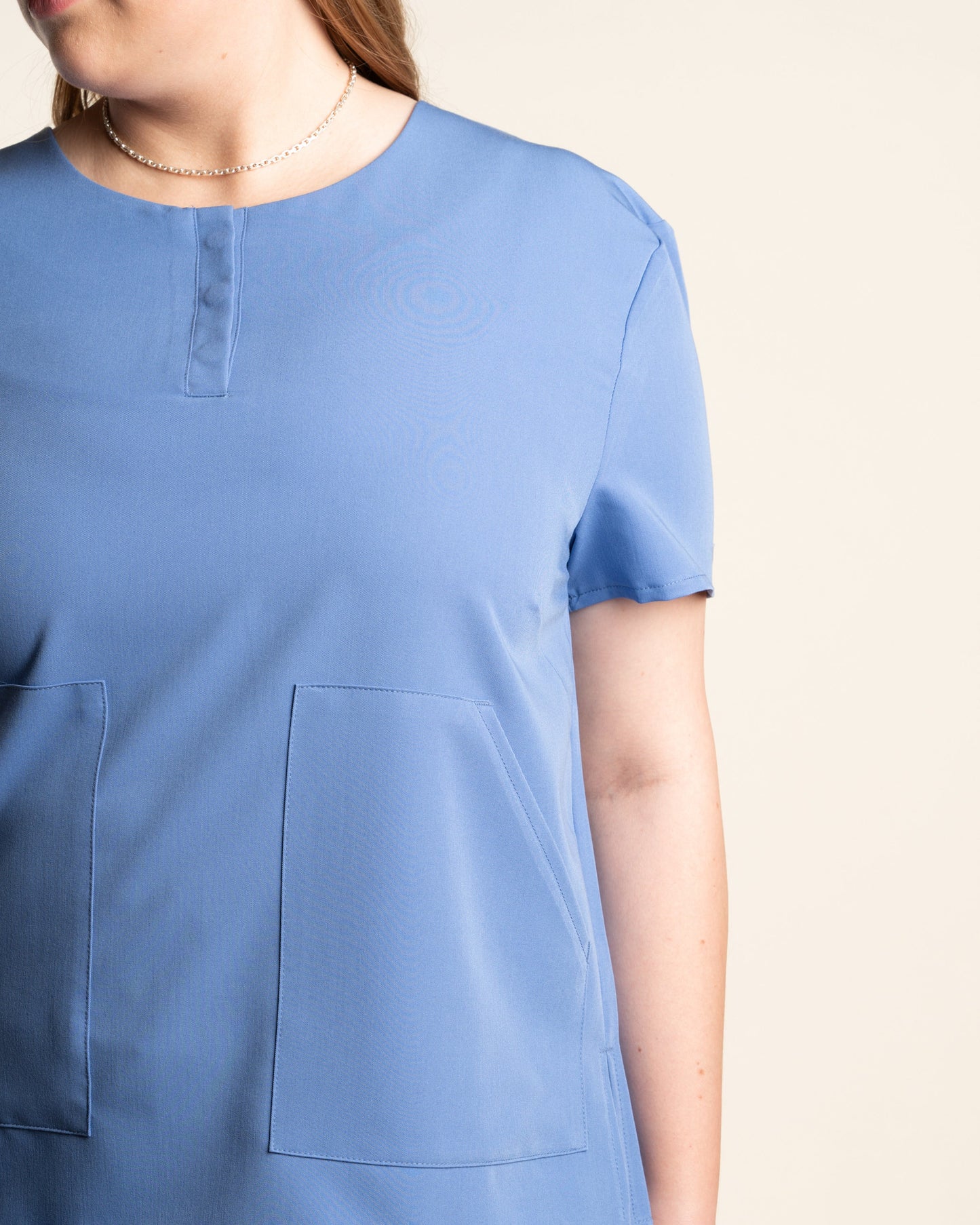 TOP MUJER CURVE CELESTE