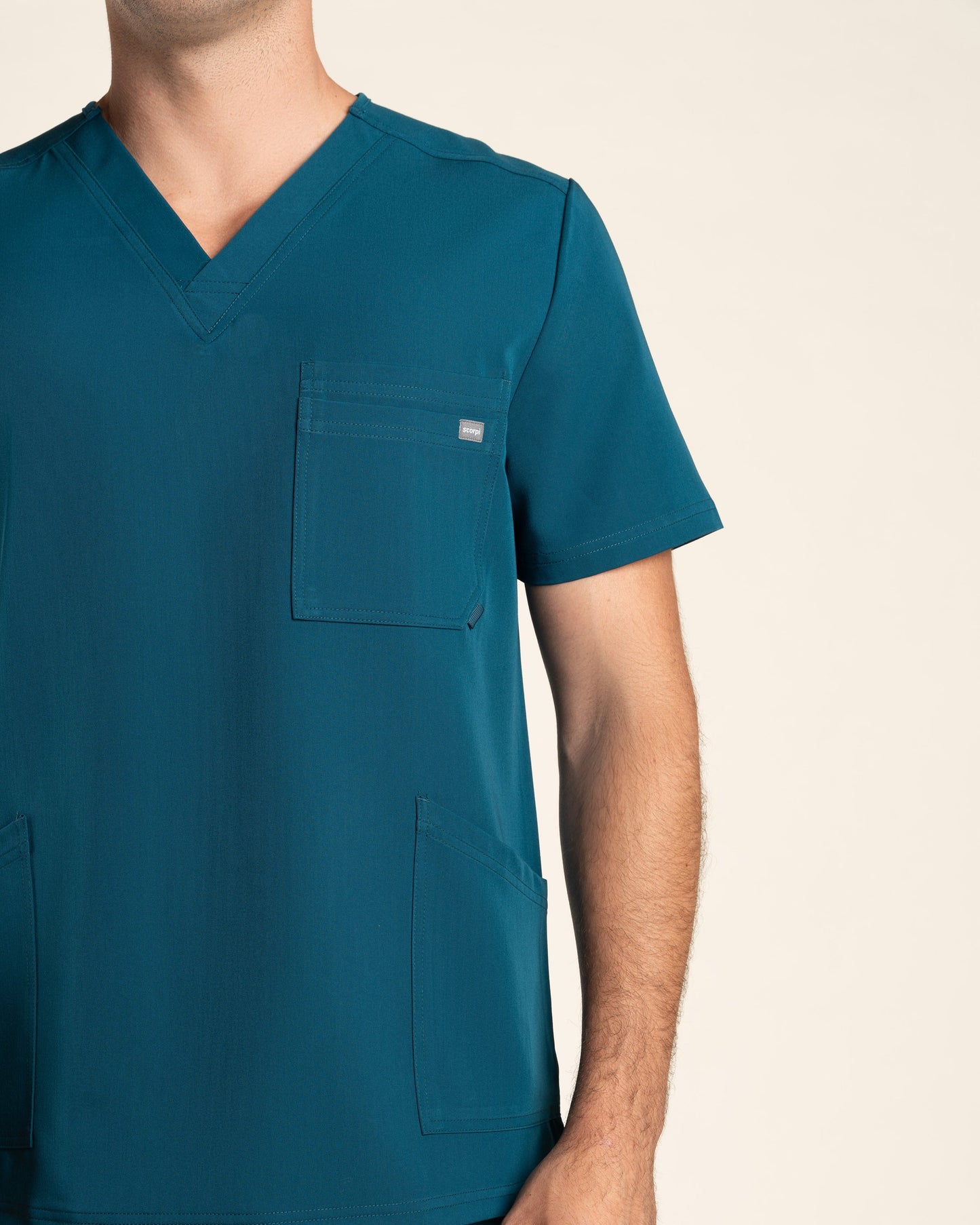 TOP HOMBRE AQUA CARIBBEAN