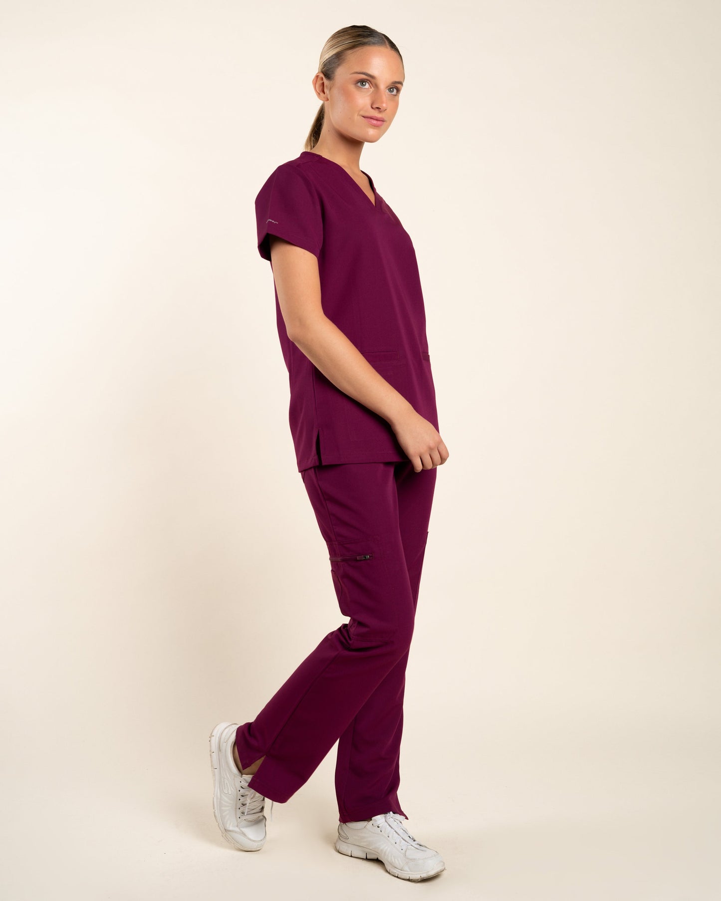 PANTALÓN MUJER AQUA BURDEO