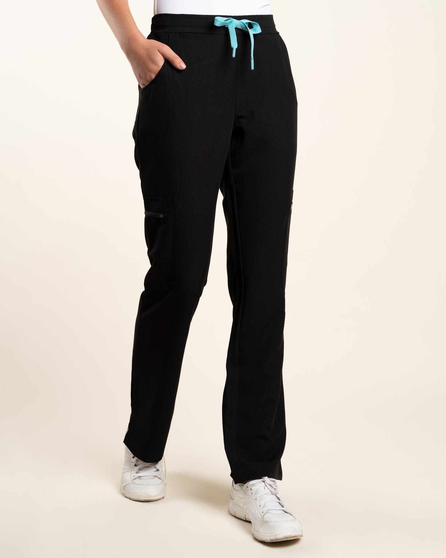 PANTALÓN MUJER AQUA NEGRO