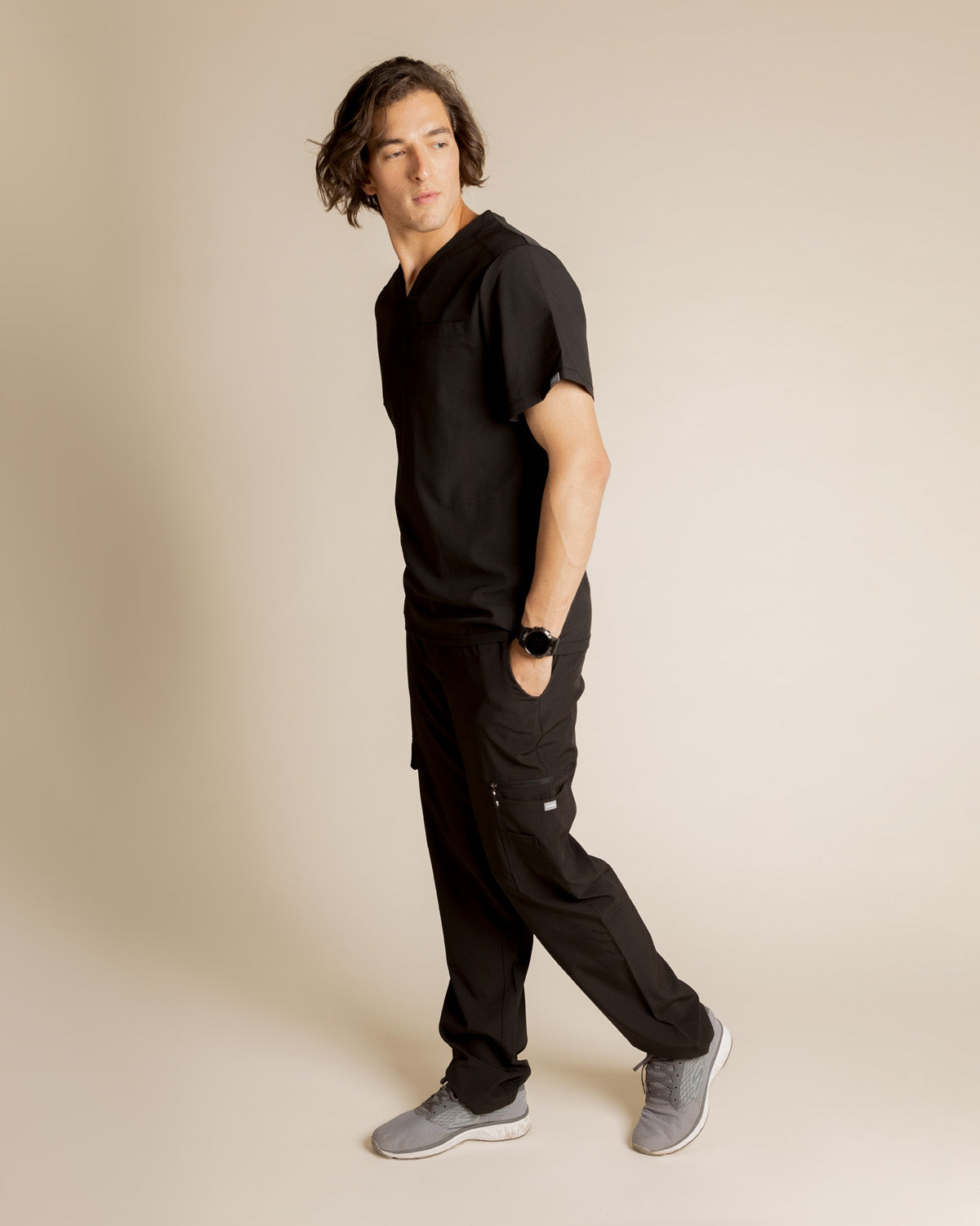 PANTALÓN HOMBRE WONDER NEGRO ♻