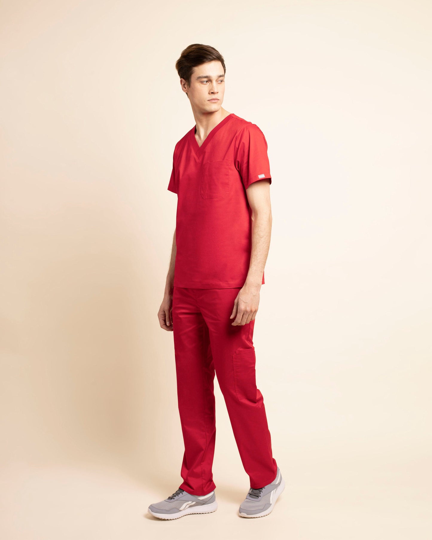 PANTALÓN HOMBRE WORK ROJO