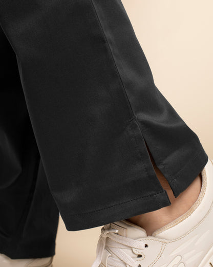 PANTALÓN MUJER WORK GRIS