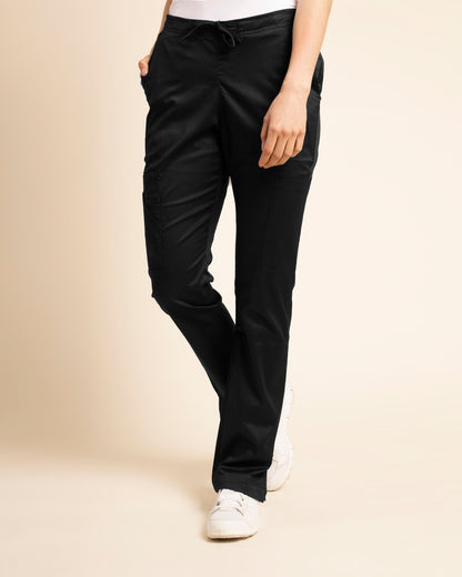 PANTALÓN MUJER WORK NEGRO
