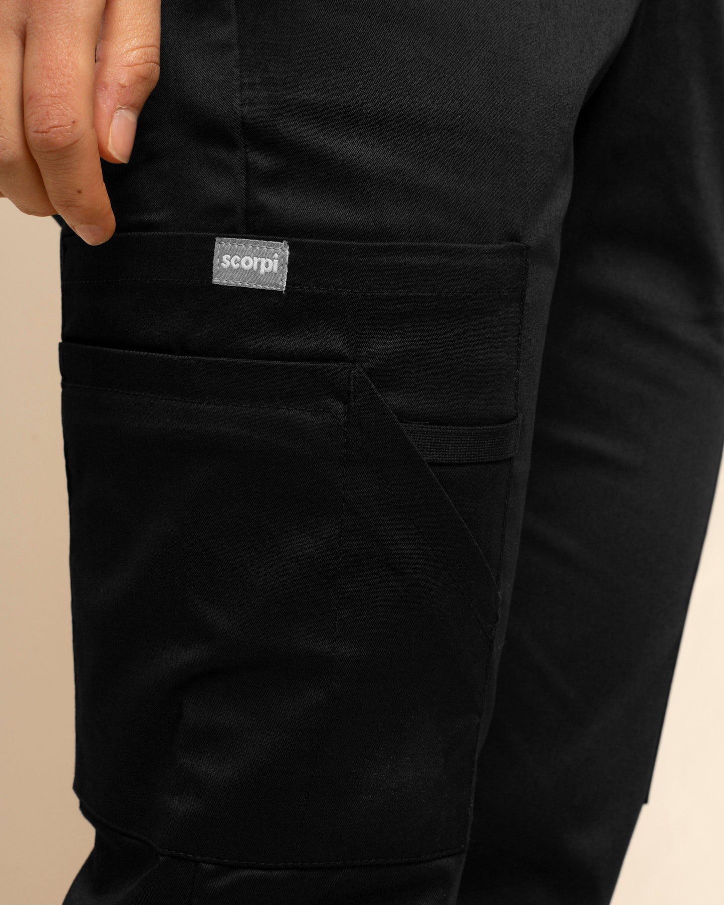 PANTALÓN MUJER WORK NEGRO