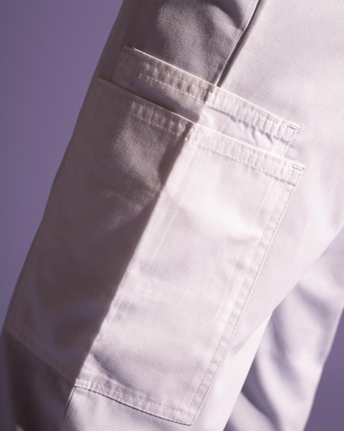 PANTALON HOMBRE BASICS BLANCO